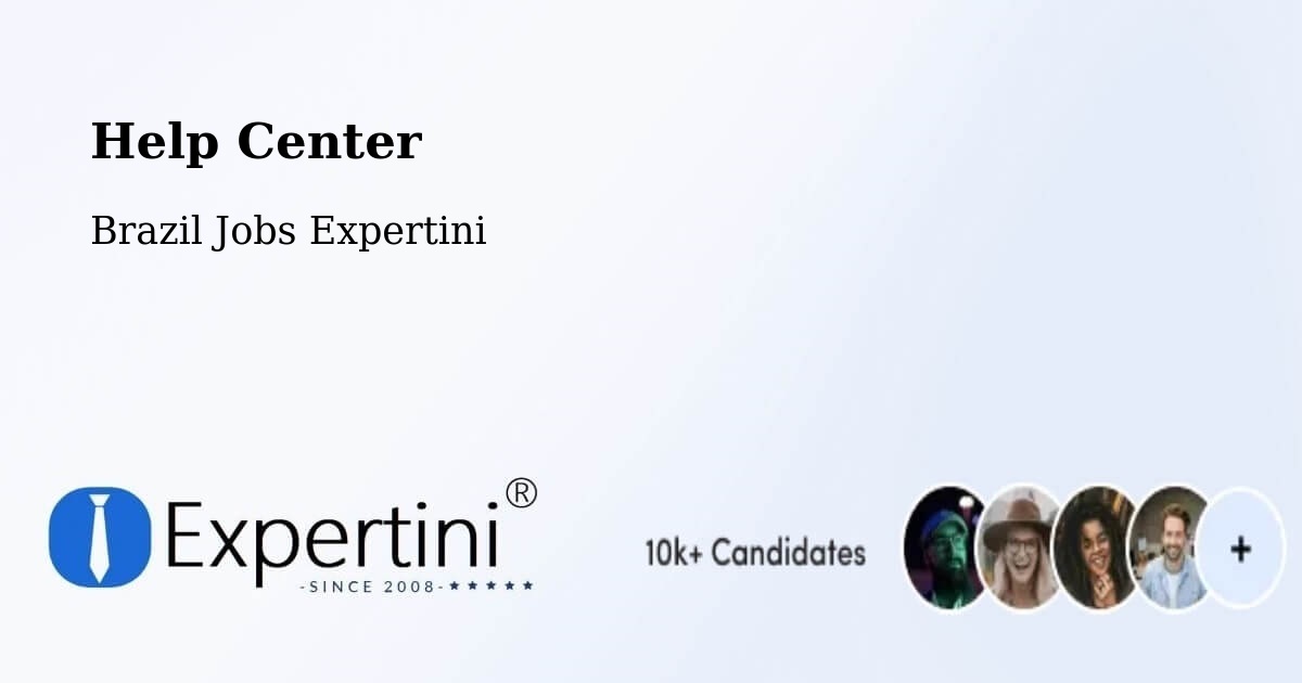 Help Center – Iaçu - Brazil Jobs Expertini