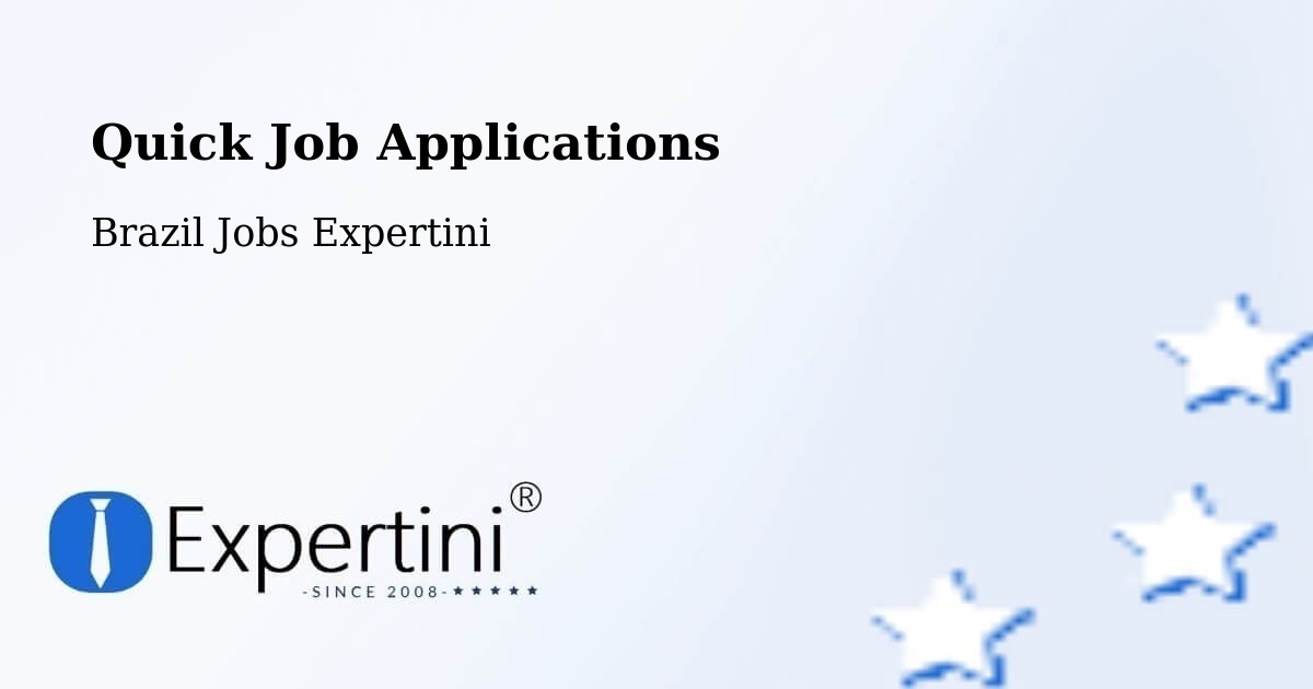 Quick Apply Feature – Iaçu - Brazil Jobs Expertini