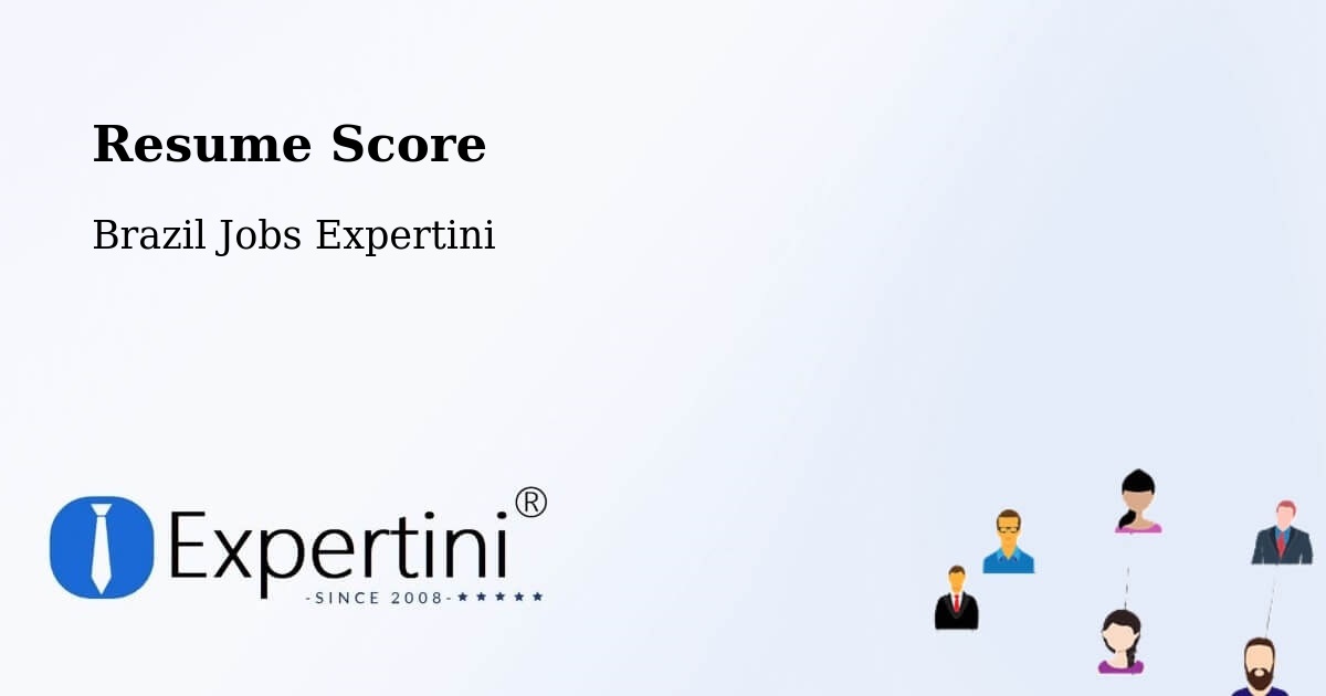 Resume Score & Job Description Match Tool – Iaçu - Brazil Jobs Expertini